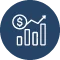 Enhanced Revenue Growth Icon